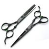 6-inch hair clipper set, professional stainless steel hair clipper thinning scissors, suitable for hairdressers and studios. view 1