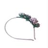 Flower headband (purple) view 2