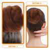 EXCEART 60pcs Invisible Hair Net for Elegant Hair Buns High Elastic Mesh for Dancers and Professionals view 4