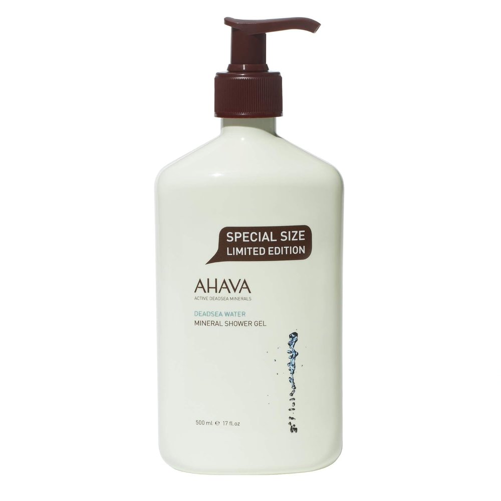 AHAVA Body Set, DeadSea Mineral Shower Gel and Mineral Body Lotion