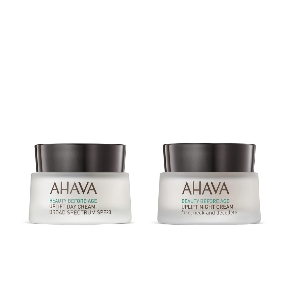 AHAVA Uplift Set, Includes Uplift Day Cream and Uplift Night Cream