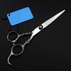 440c 6 Inch Scorpion Hair Salon Scissors Cutting Barber Hair Scissors Thinning Shears Hairdressing Scissors view 2