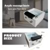 AMEERR Foot Bath Spa with Heat and Massage Pedicure Bowl with Pedicure Foot Rest Feet Spa Tub Colorful Lamp Footbath Salon Spa Foot Bath Pedicure Adjustable Temperature (Size : Bath+Pedicure Tool) view 3