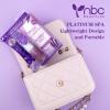 nbc BeautiLab Pedicure Kit Foot Soak Set: Bubble Salt, Sugar Scrub, Massage Mask, Massage Lotion in a Box, 4 Step Foot Spa Kit for Dry Feet,Tired Feet(Lavender) view 3