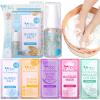 nbc BeautiLab Pedicure Foot Soak Set - Upgraded 6 in 1 Foot Spa, Foot Bath Spa, Pedicure Kit, Foot Soak for Tired & Dry Cracked Feet, Athletes Feet, Bad Odor, Softens Calluses (Pearl) view 1