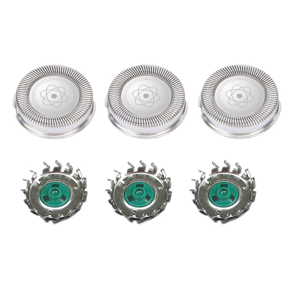 2023 New 3pcs HQ64 Replacement Shaver Head for Philips HQ64 HQ54 HQ6070 HQ6073 7310XL PT710