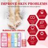 nbc BeautiLab Pedicure Foot Soak Set - Upgraded 6 in 1 Foot Spa, Foot Bath Spa, Pedicure Kit, Foot Soak for Tired & Dry Cracked Feet, Athletes Feet and Calluses (Pomegranate) view 2