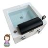 AMEERR Foot Bath Spa with Heat and Massage Pedicure Bowl with Pedicure Foot Rest Feet Spa Tub Colorful Lamp Footbath Salon Spa Foot Bath Pedicure Adjustable Temperature (Size : Bath) view 1