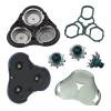 2023 New RQ11 Replacement Shaving Head w/Blue Base Holder for Philips Norelco RQ11XX Series Sensotouch 3D Shavers view 1