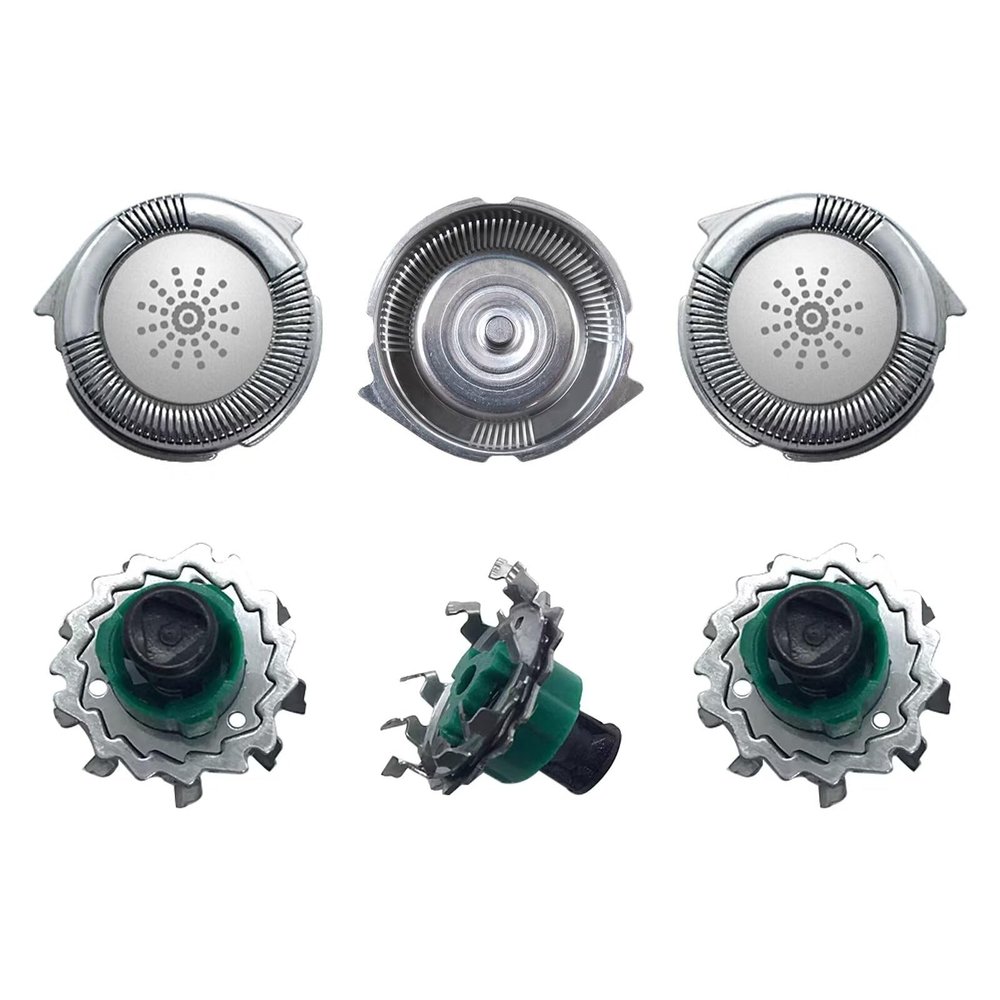 2023 New 3pc RQ11 Replacement Shaver Heads cutters for Philips Norelco SensoTouch RQ11 Series