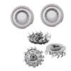 2023 New Series9000 SH90 3Pcs Men's Replacement Shaver Head for Philips Norelco 9000 7000 Shaver SH90 SH70 view 2