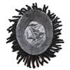 Afro Toupee Crochet Braids Hair Pieces For Black Men Ultra Thin Skin Kinky Curly Wave Hair Units 10 Inch Afro Mens Toupee HairPiece PU Injection African American Men Replacement System (1B# OFF BLACK) view 4