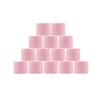 20ml Round Wide-mouth Leak Proof Plastic Travel Container Jars with Lids Refillable Cosmetic Containers for Lip Scrub, Body Butters, Face Cream, and Others(Pack of 20,Pink) view 1