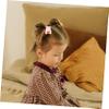 20Pcs Valentine's Day Rubber Band heart hair scrunchie ponytail holders for women hair ties elastic hair rope baby hair bands ponytail wrap girl child pvc elasticity small headband view 4