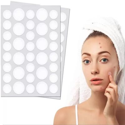 GOLD LEAF COMPANY Acne Pimple Patch Pack of 72 - Invisible Facial Stickers Cover with Hydrocolloid, Pimple Patches for Face Acne Pimple face Patch