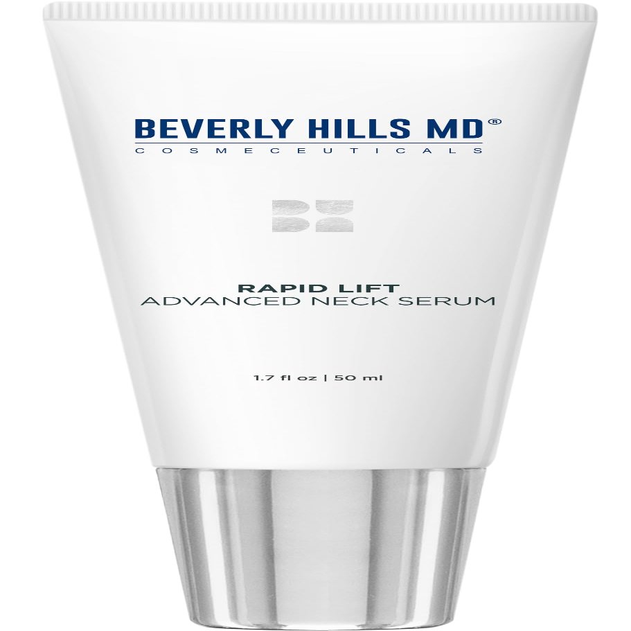 Beverly Hills MD Rapid-Lift Advanced Neck Serum- Reduce Wrinkles & Tone Skin- Anti-Aging Formula for Lifting and Smoothing Sagging Skin on Neck, Chin, & Chest w/Polyphenols (Old Formula)