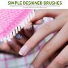 FOMIYES 5pcs Nail Dust Cleaning Brush Soft Bristle Pedicure Brush for Nails Hands Feet for Manicure Foot Scrub Dust Removal Convenient Design view 2