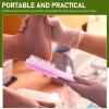 FOMIYES 5pcs Nail Dust Cleaning Brush Soft Bristle Pedicure Brush for Nails Hands Feet for Manicure Foot Scrub Dust Removal Convenient Design view 4