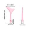 4 Pcs All In One Eyeliner Stencils Wing Tips + Eyeshadow and Eyeliner Stencils Pad + Silicone eyeshadow baffle, Defined Eyeliner Eyelash Guide Tool for Beginners and Makeup Masters - Pink view 2