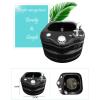 AMEERR Foot Massager Spa Pedicure Bowl Spa Footbath Salon Massage Equipment Colorful Lamp Footbath Hot and Cold Adjustment Acrylic Pedicure Sink Massage Foot Square Footbath (Size : Bath+Pedicure) view 3