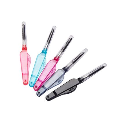 FOMIYES 10pcs Eyebrow and Eyelash Combs Folding Grooming Tools for Brow Shaping and Lash Non-skid Handle for Easy Use for Salon and Home Application