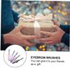 FOMIYES 10pcs Eyebrow and Eyelash Combs Folding Grooming Tools for Brow Shaping and Lash Non-skid Handle for Easy Use for Salon and Home Application view 4