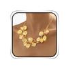 Jovono Boho Necklaces Gold Leaf Pendant Necklace Chain Dainty Leaves Necklace Chain for Women view 1