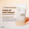 ISNTREE Yam Root Milk Tone Up Sun Cream 50ml, 1.69 fl oz | Moisturizing tinted SPF50+ PA++++ | Natural Coverage | Vegan skincare | Korean Skincare | Tinted Sunscreen view 2