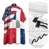 America Dominican Flag Barber Cape Professional Hair Cutting Cape Cute Haircut Apron for Boys Girls view 4