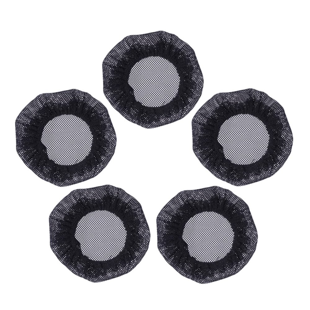 FOMIYES 5pcs Ballet Dance Hair Nets Lightweight Breathable Bun Covers for Women Girls for Dance Skating Gymnastics Weddings Everyday Styling Elegant Reusable Hair Accessories