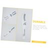 FOMIYES Eyelash Extension Ruler 5.9 Inch Lash Measuring Tool for Precise Lash Length & Curl Degree Measurement Essential for Techs and Extensions view 2