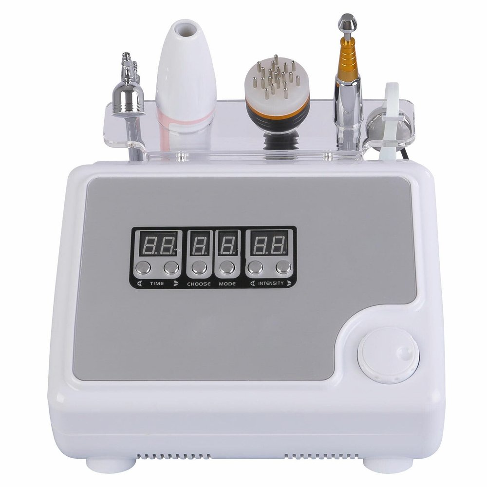 High Frequency Micro current Hair Growth Scalp Care Treatment Sprayer Machine with Iontophoresis Head Adjustable Time&Intensity ABS