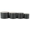 10ml/10g Mini Cream Jars Makeup Sample Containers with Lids Wide-mouth Leak Proof Plastic Container Jars for Travel Storage Beauty Products Face Creams DIY Making(Pack of 20,Black) view 3