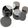 10ml/10g Mini Cream Jars Makeup Sample Containers with Lids Wide-mouth Leak Proof Plastic Container Jars for Travel Storage Beauty Products Face Creams DIY Making(Pack of 20,Black) view 4