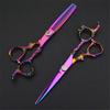 Barber scissors Hair Scissors Set Premium Sharp Hairdressing Scissors Hair Cutting Scissors Light Single-Sided Thinner Unisex Hairdressing Scissors Set Hair Scissors view 2