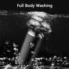 6 IN 1 Men Grooming Kit Wet Dry Electric Shaver Beard Nose Hair Trimmer Electric Razor Rechargeable Bald Head Shaving Machine view 3