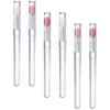 FOMIYES 6pcs Silicone Lip Brush Applicator Multi-purpose Makeup Wands for Precise Lip Application Soft and Skin-friendly Dust Covers for Daily Use and Replacement view 1