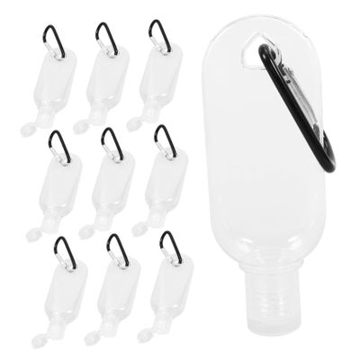 LALAFINA 10sets Refillable Liquid Soap Bottles Portable Hand Soap Dispenser Lightweight Travel Containers for Lotion and Liquid Storage for Camping and Daily Use