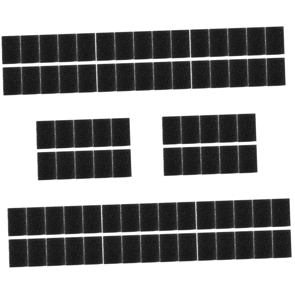 Beavorty 128 Pcs Black Stipple Sponge Kit for Makeup Special Effect for Scar and Stubble Texture Halloween Cosplay Face Blenders 2.36X1.57X3.14 Inches