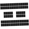 Beavorty 128 Pcs Black Stipple Sponge Kit for Makeup Special Effect for Scar and Stubble Texture Halloween Cosplay Face Blenders 2.36X1.57X3.14 Inches view 1