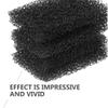 Beavorty 128 Pcs Black Stipple Sponge Kit for Makeup Special Effect for Scar and Stubble Texture Halloween Cosplay Face Blenders 2.36X1.57X3.14 Inches view 4