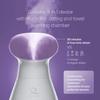 NanoSteamer Large 3-in-1 Nano Ionic Facial Steamer with Precise Temp Control - Humidifier - Unclogs Pores - Blackheads - Spa Quality - Bonus 5 Piece Stainless Steel Skin Kit (Lilac) view 3