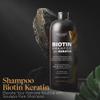 SOULSPA PURE Biotin Shampoo with Keratin - Advanced Anti-Thinning, Hair Growth & Repair Formula - Soothes Scalp, with Tea Tree Oil & DHT Blockers - Strong, Healthy Hair for Men & Women - 16 fl oz view 4