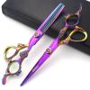 6 inch professional hair clipper set, suitable for hairdressers and studios, stainless steel scissors. view 1