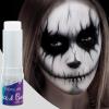 FOCALLURE Eye Black Stick for Sports,Waterproof Face Body Paint Sticks,Face Painting Kit for Baseball Softball Football Lacrosse,Eye Black for Halloween Cosplay SFX Costume Party,White Skeleton view 3