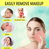 BloomSesame Makeup Remover Cloths for Face, Eye, Lips - Reusable Makeup Remover Pads Soft Microfiber Facial Cleansing Cloths 5 x 5 inch 12 Pack (Coral) view 3