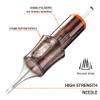 A-minusone 20 Pcs 1003RL Tattoo Cartridge Needles #10 Bugpin Disposable Tattoo Needle Cartridge Round Liner with Membrane for Tattoo Pen view 2