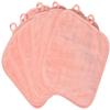 BloomSesame Makeup Remover Cloths for Face, Eye, Lips - Reusable Makeup Remover Pads Soft Microfiber Facial Cleansing Cloths 8 x 8 inch 6 Pack (Coral) view 1