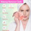 BloomSesame Makeup Remover Cloths for Face, Eye, Lips - Reusable Makeup Remover Pads Soft Microfiber Facial Cleansing Cloths 8 x 8 inch 6 Pack (Coral) view 2