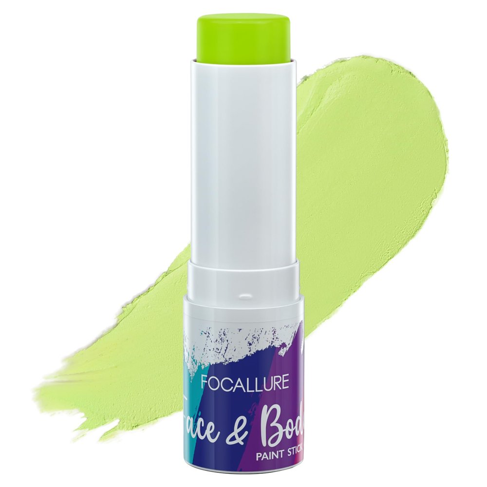FOCALLURE Eye Black Stick for Sports,Waterproof Face Body Paint Sticks,Face Painting Kit for Baseball Softball Football Lacrosse,Eye Black for Halloween Cosplay SFX Costume Party,Witch Potion